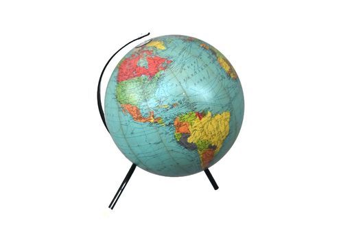 Vintage Globe Of The 60s