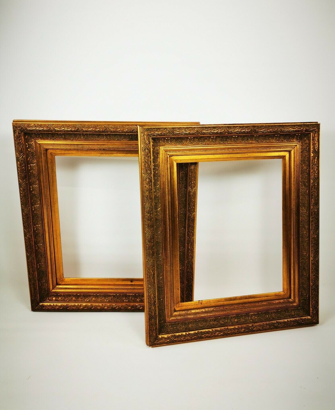 Rococo Antique Vintage French Old Ornate Gold Gilt Gild Gilding Picture Frame Vinterior
