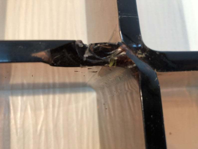 Mid Century Vintage Large Plexiglass Smoked Lucite Wall Shelf Circa 70 S Vinterior