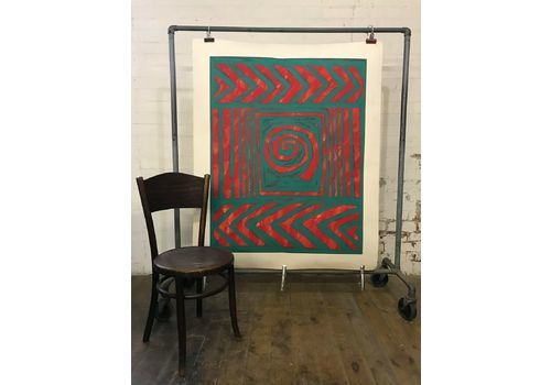 Vintage 1989 Kate Whiteford Obe Huge Scottish Series Ltd Edition Screen Print.