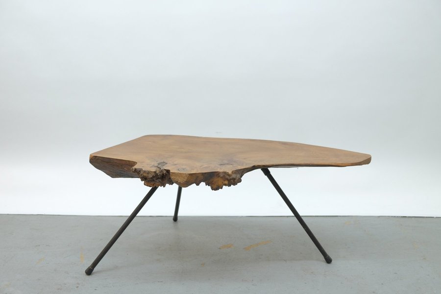 Mid Century Viennese Tree Bark Coffee Table, 1950s Vinterior