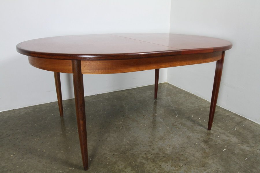 Vintage Extendable Dining Table By Ib Kofod Larsen For G ...