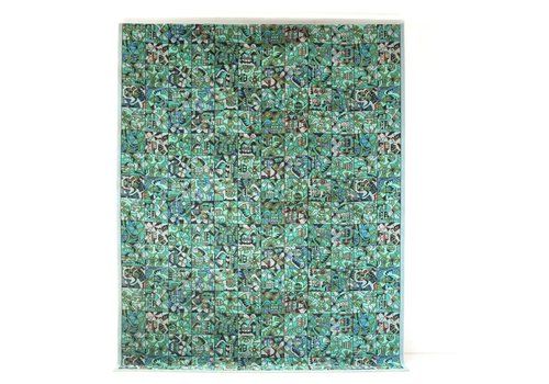 German Wool Pandra Rug From Vorwerk, 1960s