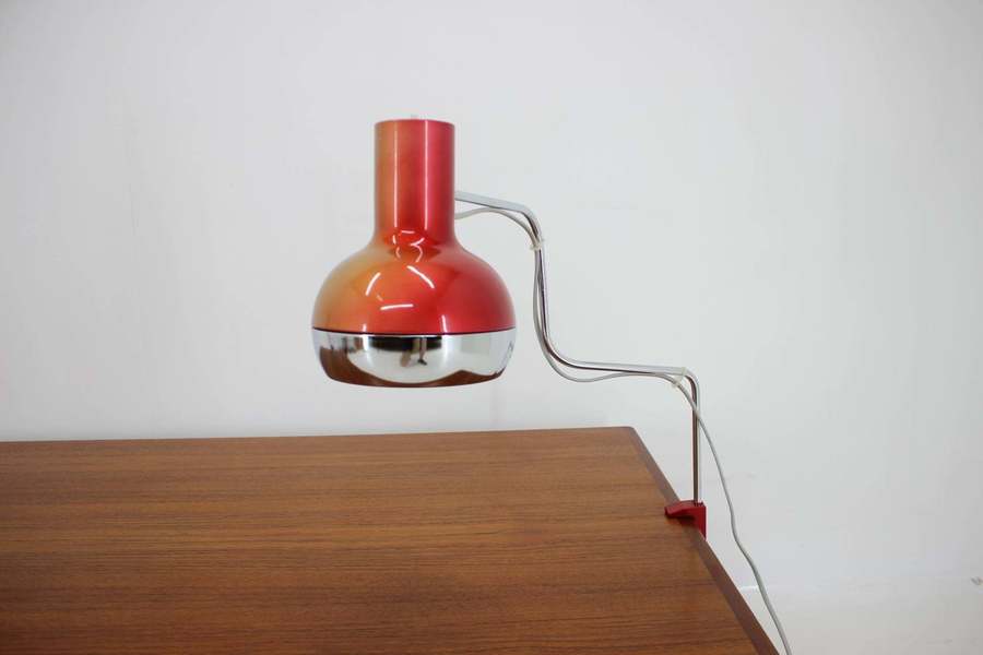 Mid Century Table Lamp Designed By Josef Hůrka For Napako, 1970´S.