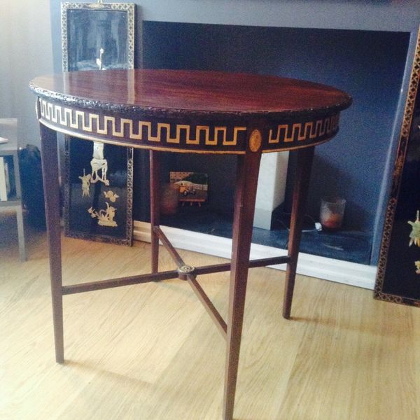 An Early 20th Century Regency Style Antique Side Table