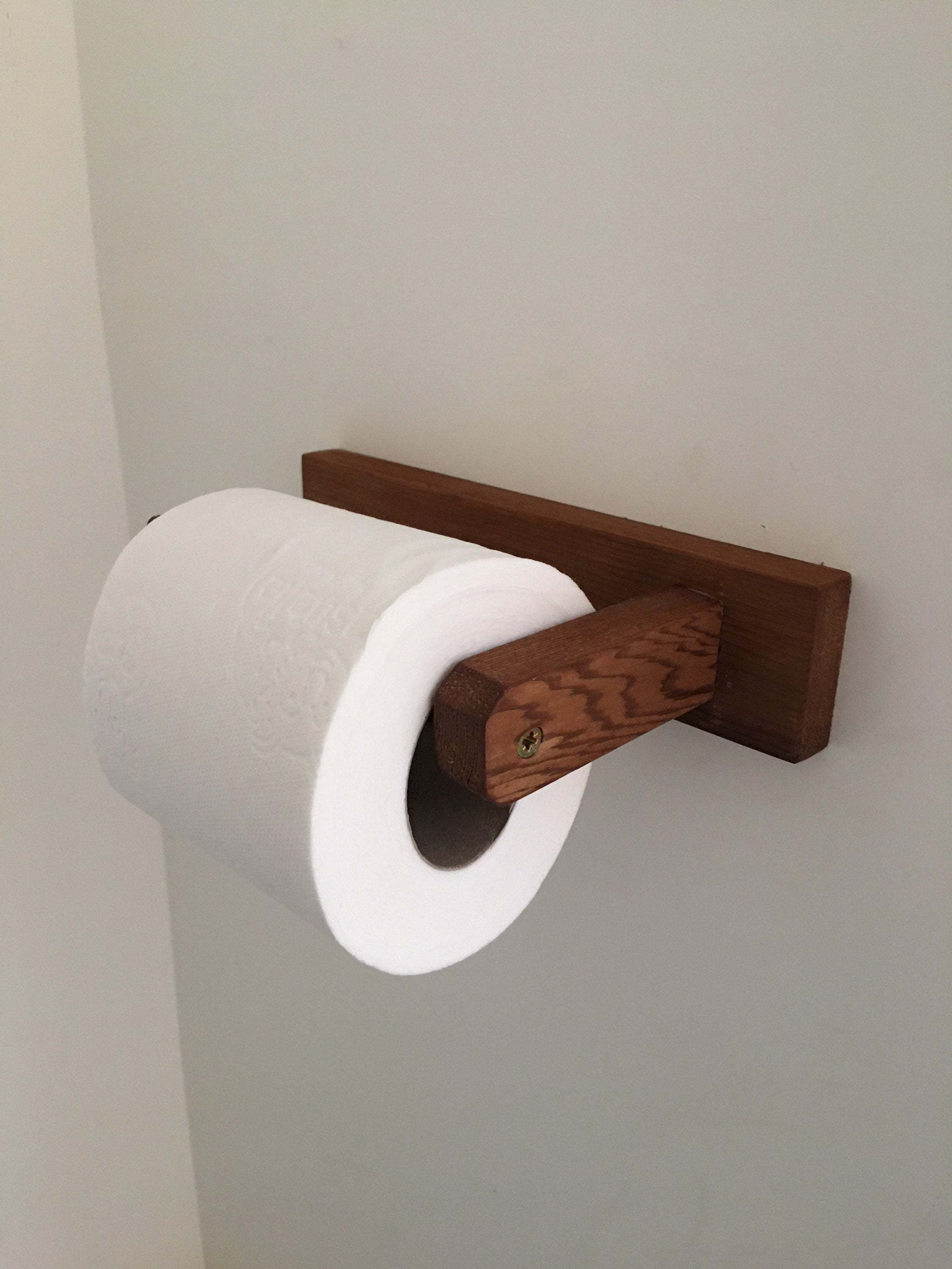 Handmade Wooden Toilet Roll Holders Vinterior
