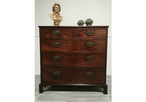 Antique Georgian Chest Of Drawers Mahogany