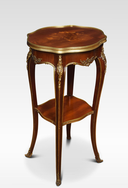 Gillows Gilt Bronze Mounted Inlaid Table