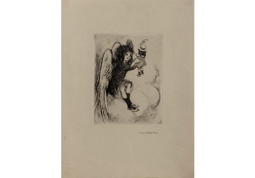 Poulbot Francisque   Engraving   The Christmas Gift