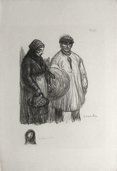 Steinlen Théophile Alexandre   Lithograph   Stations
