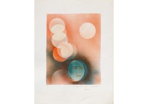 Arama Maurice (1934 )   Lithograph   Portrait I