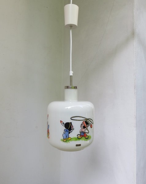 Little Hiawatha Ceiling Lamp For A Children's Room From Doria Leuchten, 1960s