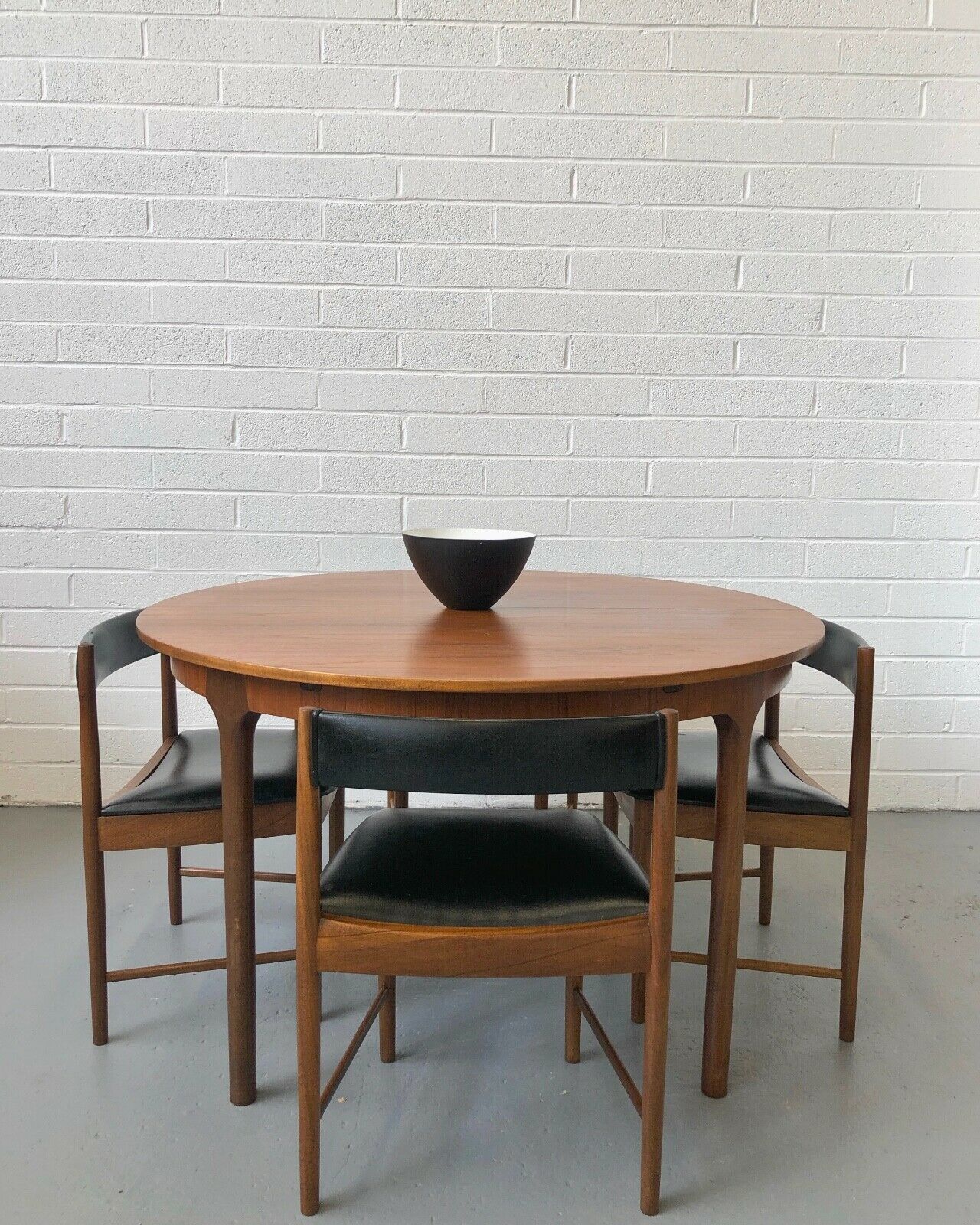 Vintage 1960s Mcintosh Teak Dining Table Chairs Hans Olsen Danish Retro G Plan Mcintosh Vinterior