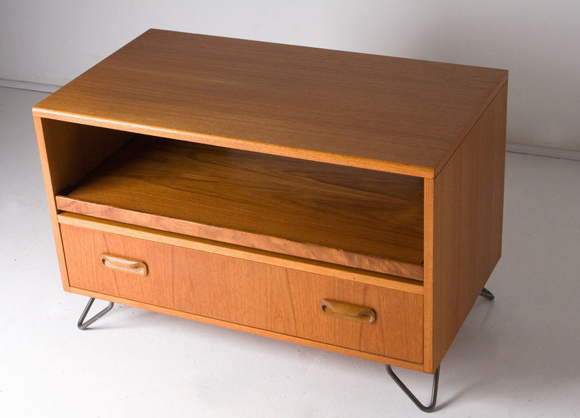 G Plan Fesco 1970s Mid Century Retro Teak Tv Media Stand