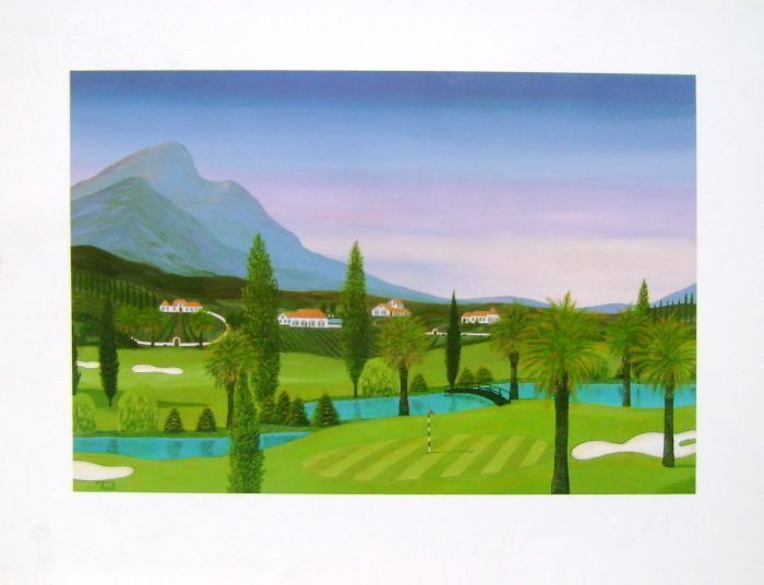 Fanch Ledan【golf course】 【lithograph】 Fanch Ledan Fanch Ledan【golf course】 【lithograph】 Fanch Ledan