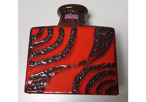 Fat Lava Vase From Scheurich, 1960s