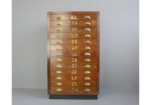 English Workshop Drawers Circa 1930 S