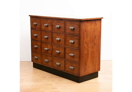 Bank Of Drawers Made In Oak