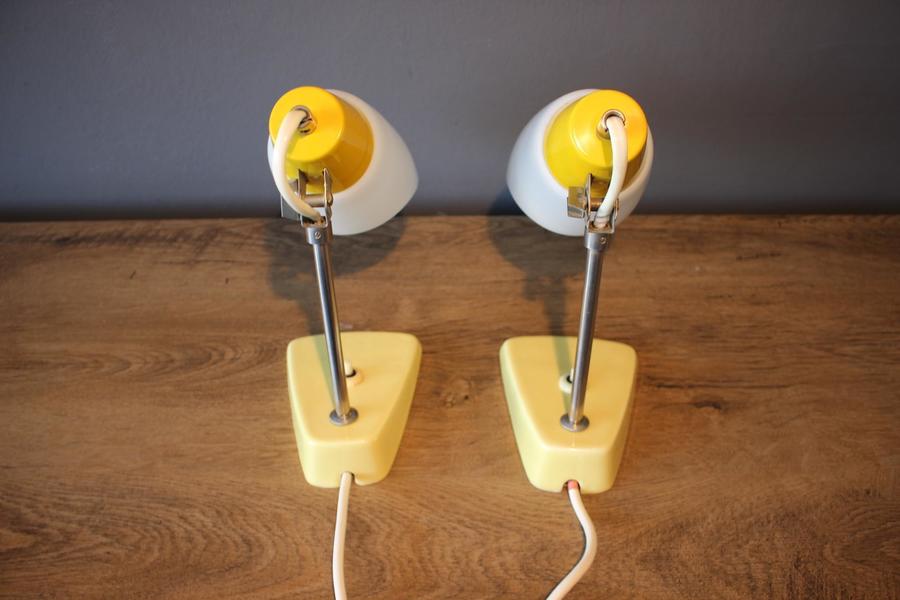 Set Of Two Table Lamp/Kamenický šenov, 1960s photo vinterior