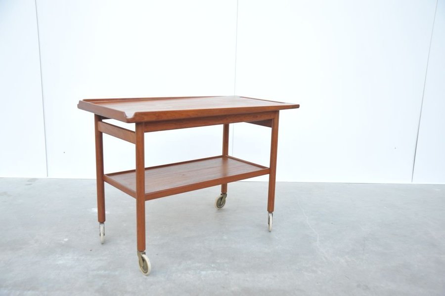 Danish Teak Trolley In The Style Of Arne Vodder, 1960s