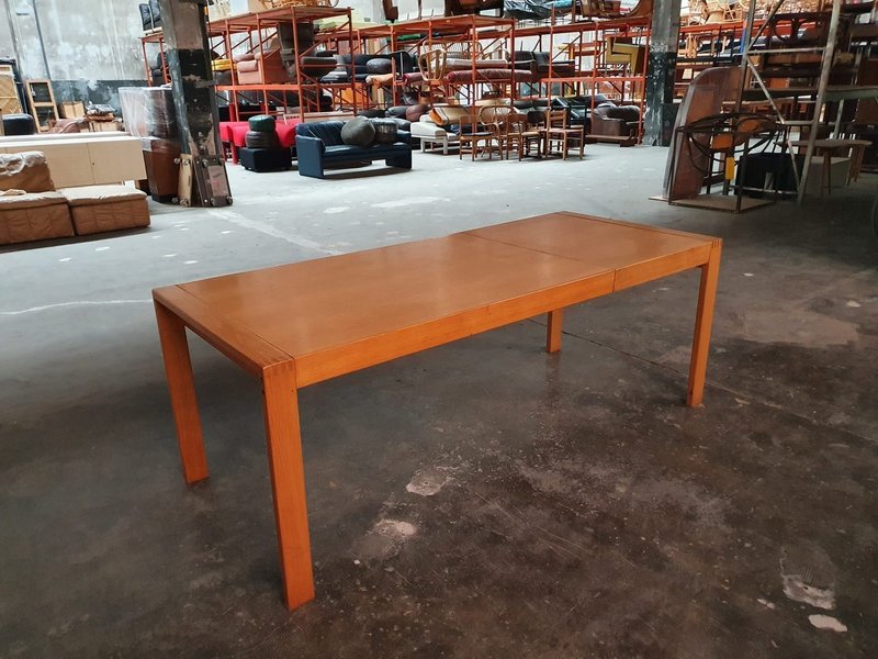 Oak Model Se15 Extendable Dining Table By Pierre Mazairac & Charles Boonzaaijer For Pastoe, 1976 photo furniture