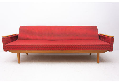 Mid Century Scandinavian Style Folding Sofa, 1960´S, Czechoslovakia