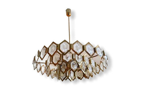 Chandelier From Kamenický šenov, 1970s