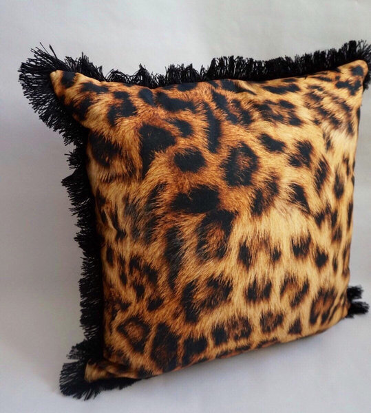 leopard cushion