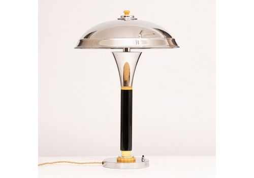 Art Deco Style Dome Top Table Lamp