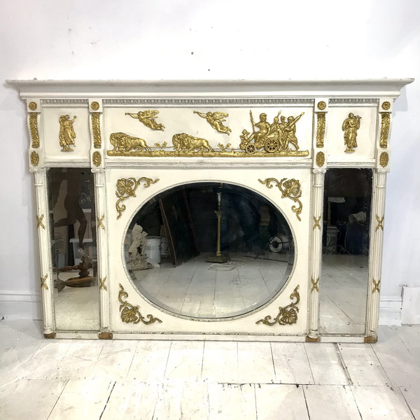 Regency Triple Plate Mirror.