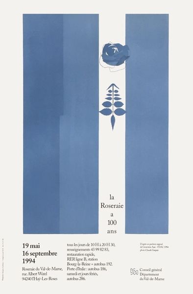 Asse Geneviève (Born In 1923)   Offset Poster   Roseraie De L'hay Les Roses Centenaire 1994