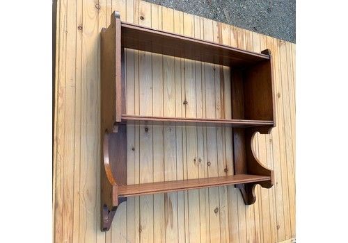 Edwardian Mahogany Hanging Bookshelves