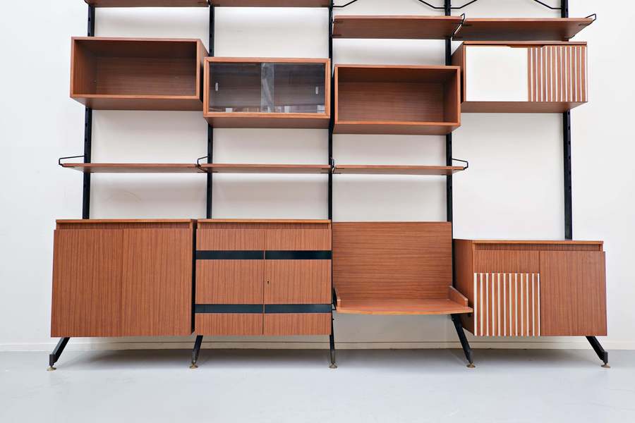Wall Unit Model Urio By Ico Parisi For Mim