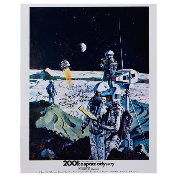 2001 A Space Odyssey, 1960s, Paper