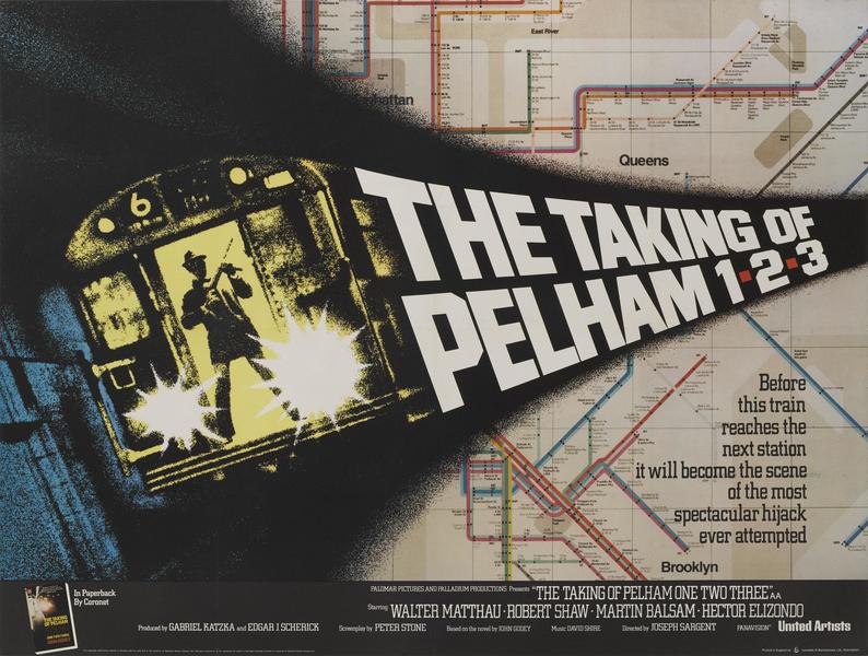 The Taking Of Pelham One Two Three Robert Shaw Pelham 123 Movie