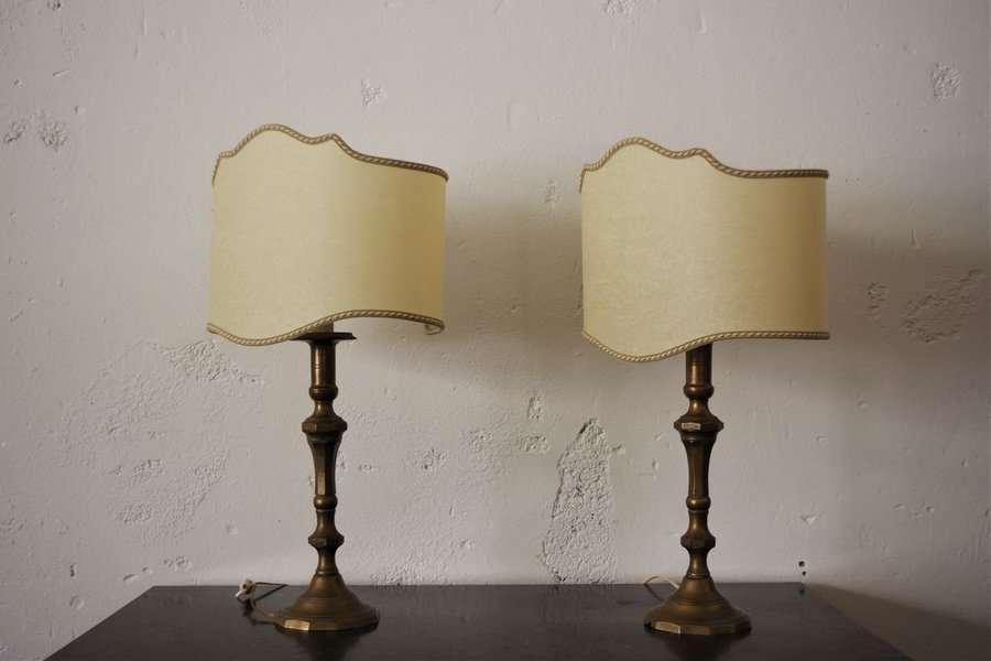Table Lamps, 1940s, Set Of 2, 1930s