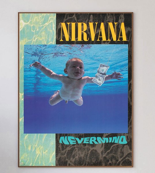 NIRVANA ポスター　Vintage　ヴィンテージ 　poster ヴィンテージ Nirvana 