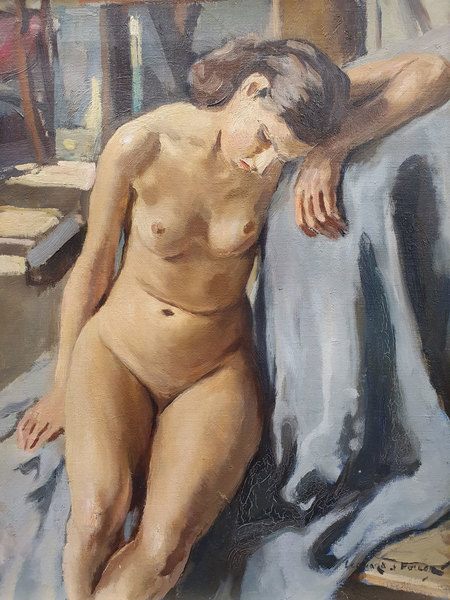 Leonard John Fuller (1891 1973) – ‘The Tired Model’