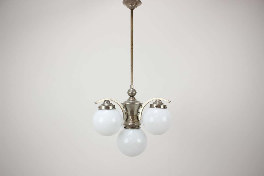 Art Deco Chandelier, 1930s, 1930s