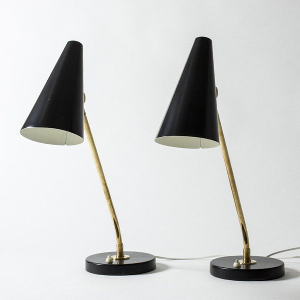 Table Lamps By Bertil Brisborg, Set Of 2