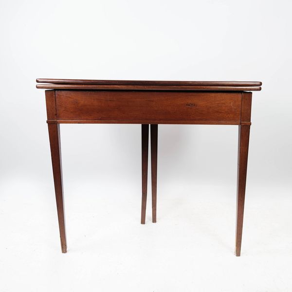 Empire Mahogany Game Table From 1830.