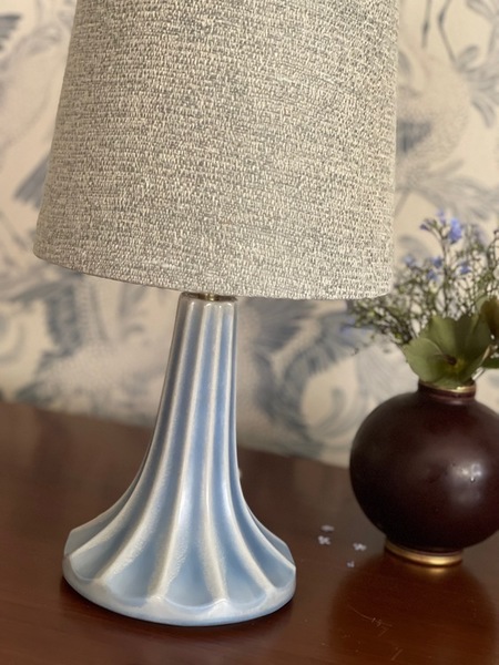 Ewald Dahlskog Sculptural Ceramic Lamp By Bo Fajans