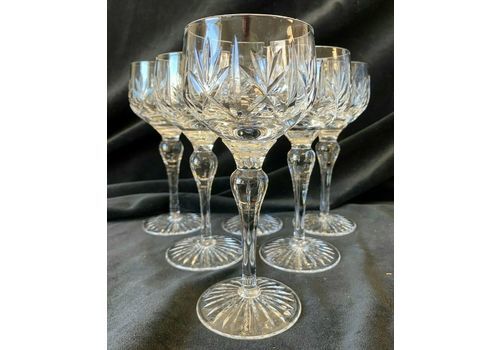 Set 6 X Stunning Stuart Crystal 'Richmond' Hock Glasses
