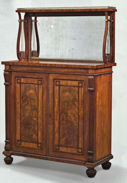 Regency Gillows Mahogany Side Cabinet  Chiffonier