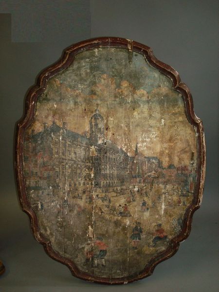 18th Interesting Continental Painted Table Top