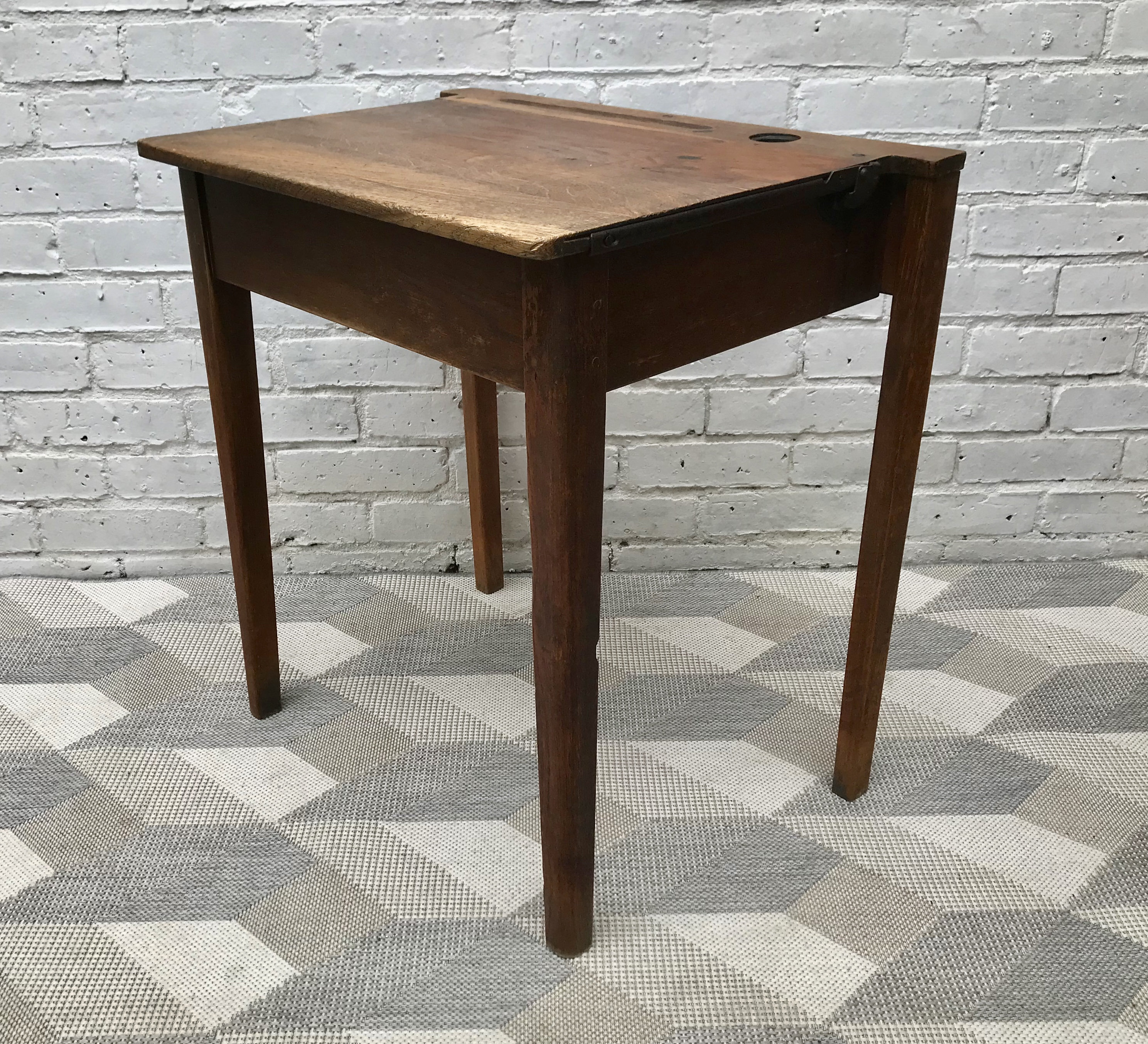 Old School Desk Kids Wooden 606