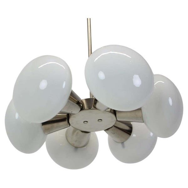 Mid Century Chandelier/ Kamenický šenov, 1970's.