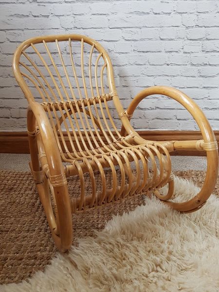 bamboo baby rocker