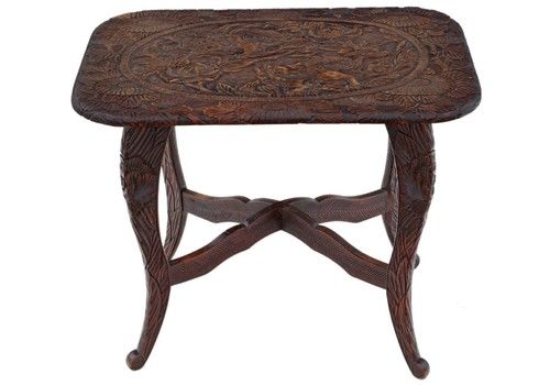 Liberty Chinoiserie C1900 Hardwood Writing Side Or Occasional Table