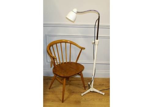Henry Mid Century Vintage Floor Lamp Gooseneck Office Factory Retro Antique Light Lighting Table Desk Industrial